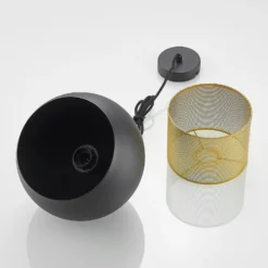 Lucande Sivanel lámpara colgante, 1 luz, 25 cm