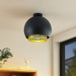 Lucande Sivanel plafón, pantalla doble
