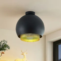 Lucande Sivanel plafón, pantalla doble