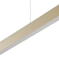 Lucande Smart LED lámpara colgante Mylosh, oro, CCT, Tuya