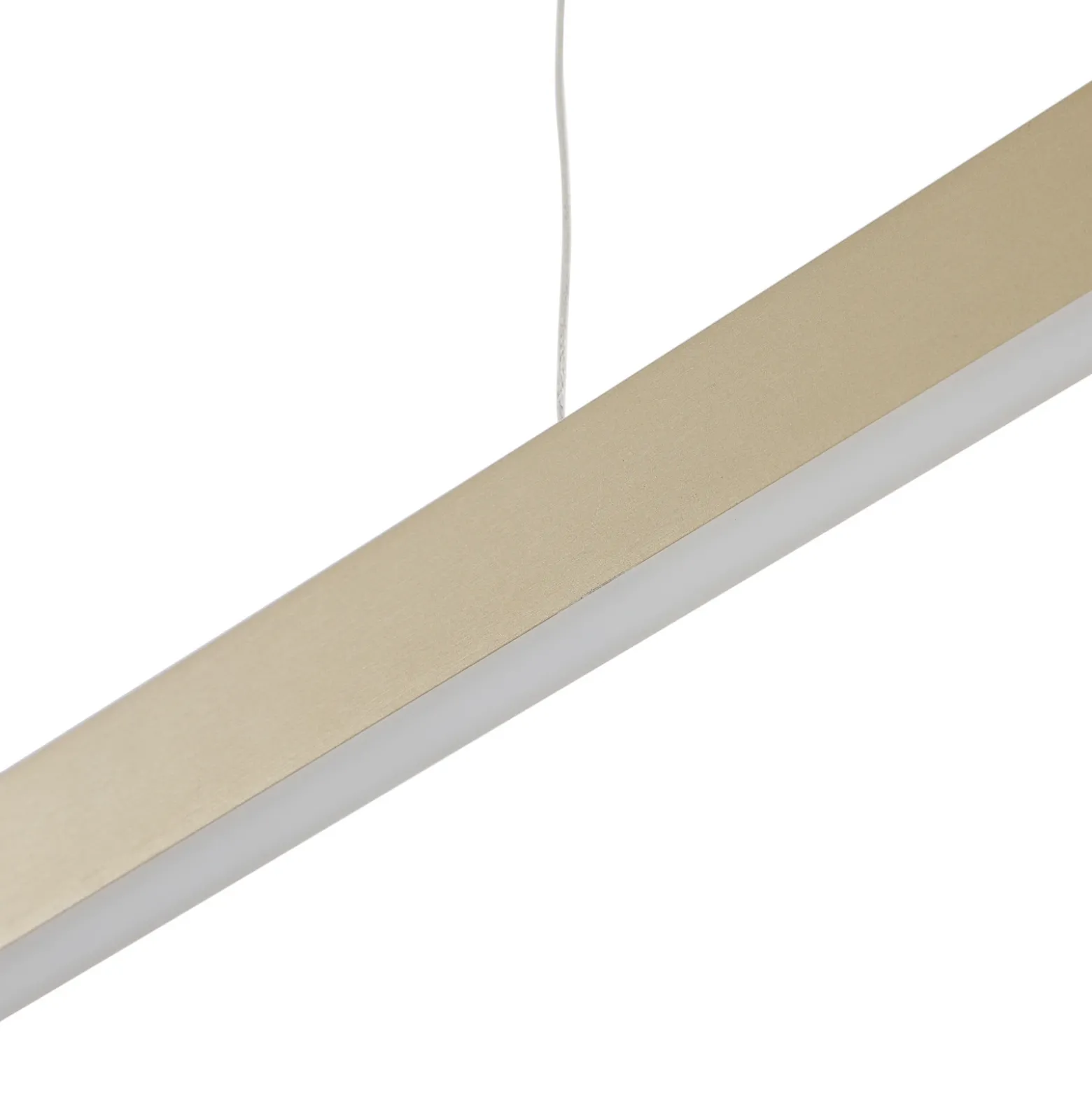 Lucande Smart LED lámpara colgante Mylosh, oro, CCT, Tuya