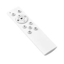 Lucande Smart LED plafón Leicy negro 8 cm RGB CCT
