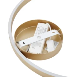 Lucande Smart LED plafón Moise, oro, CCT, Tuya