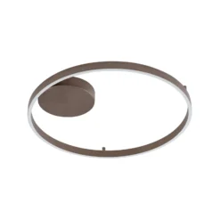 Lucande Smart LED plafón Moise, café, CCT, Tuya