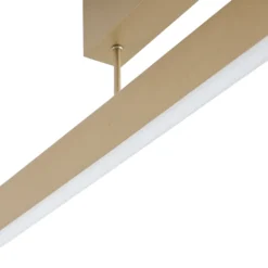 Lucande Smart LED plafón Mylosh, oro, CCT, Tuya