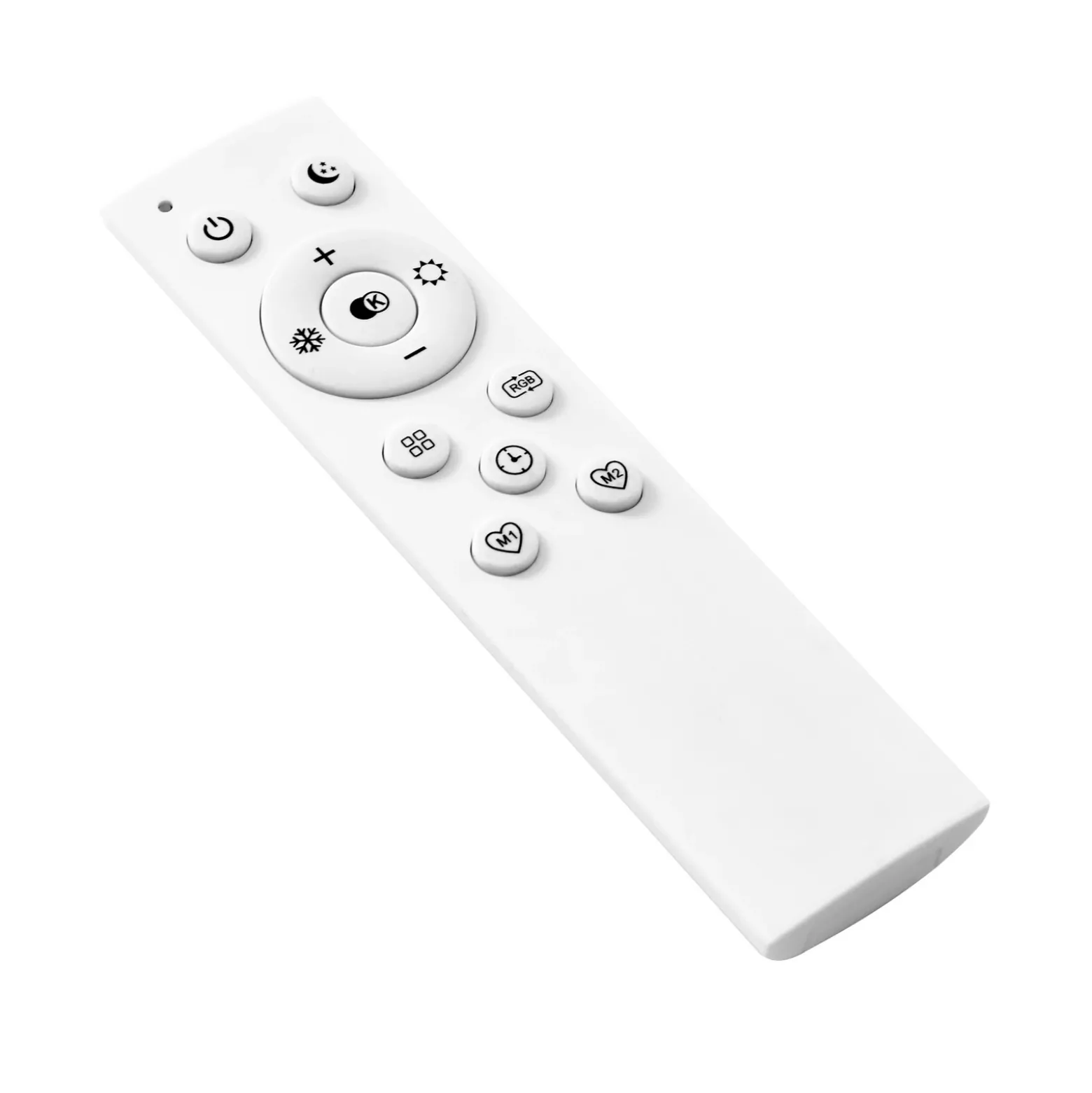 Lucande Smart LED plafón Tjado, 30 cm, blanco, RGBW