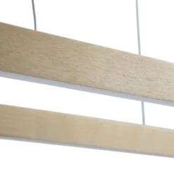 Lucande Smart lámpara colgante LED Melinay, dorada, CCT, Tuya