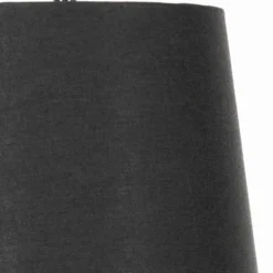 Lucande Thamila lámpara colgante, negro, roble