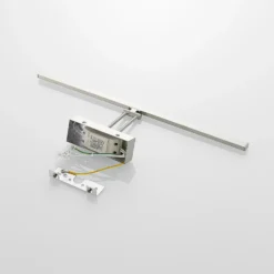 Lucande Thibaud lámpara LED cuadros níquel 51,4 cm