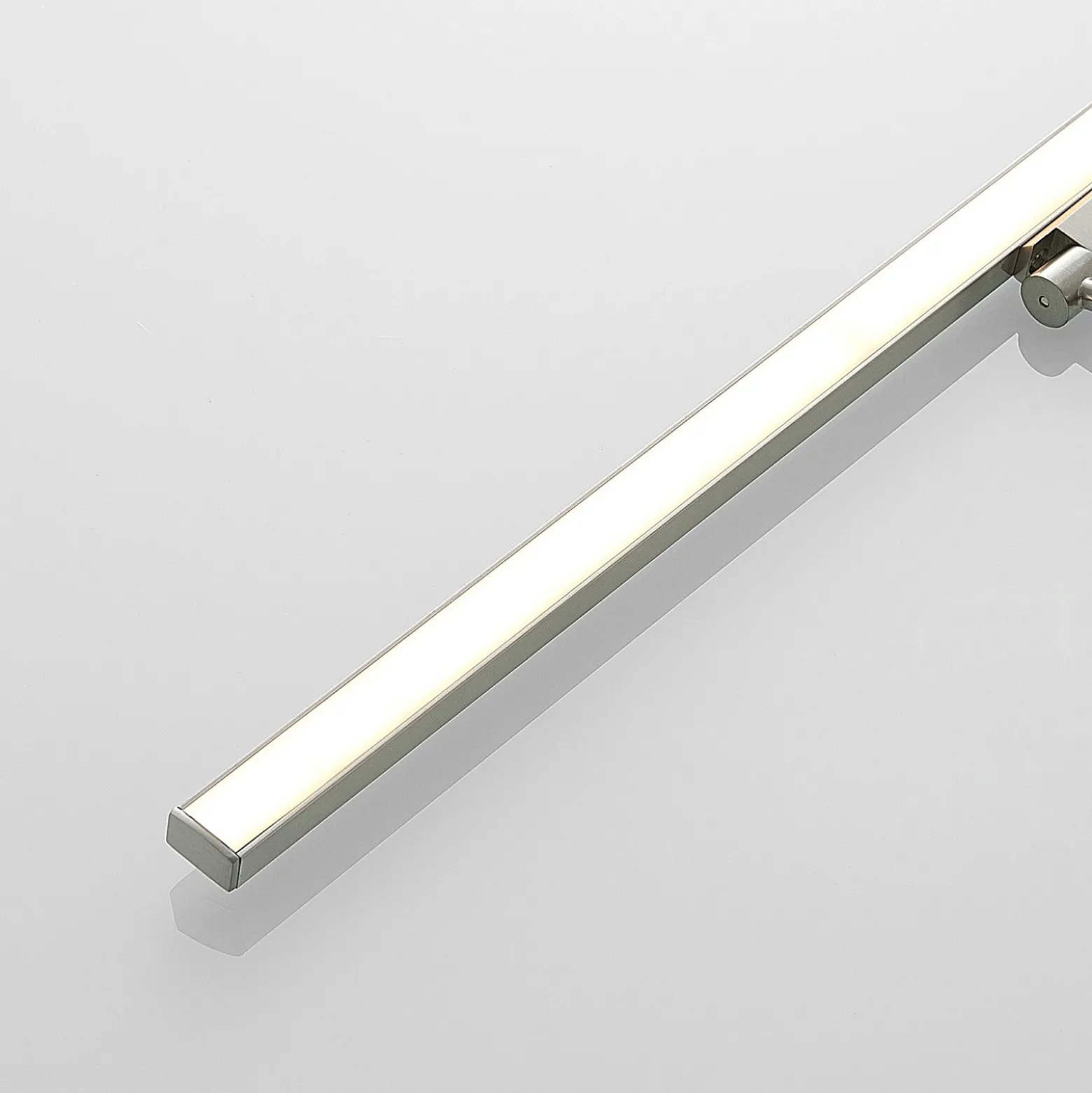 Lucande Thibaud lámpara LED cuadros níquel 51,4 cm