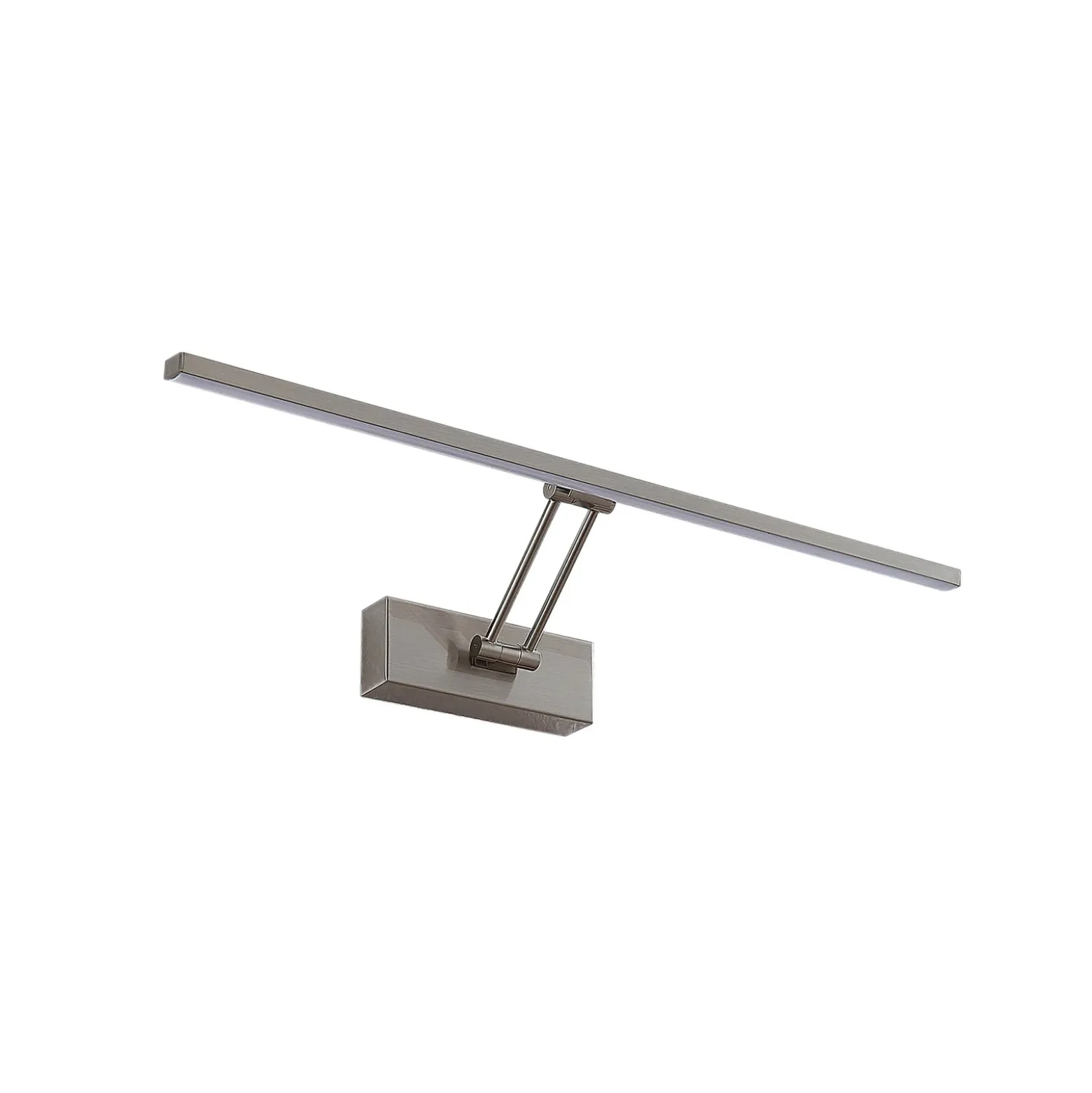 Lucande Thibaud lámpara LED cuadros níquel 51,4 cm