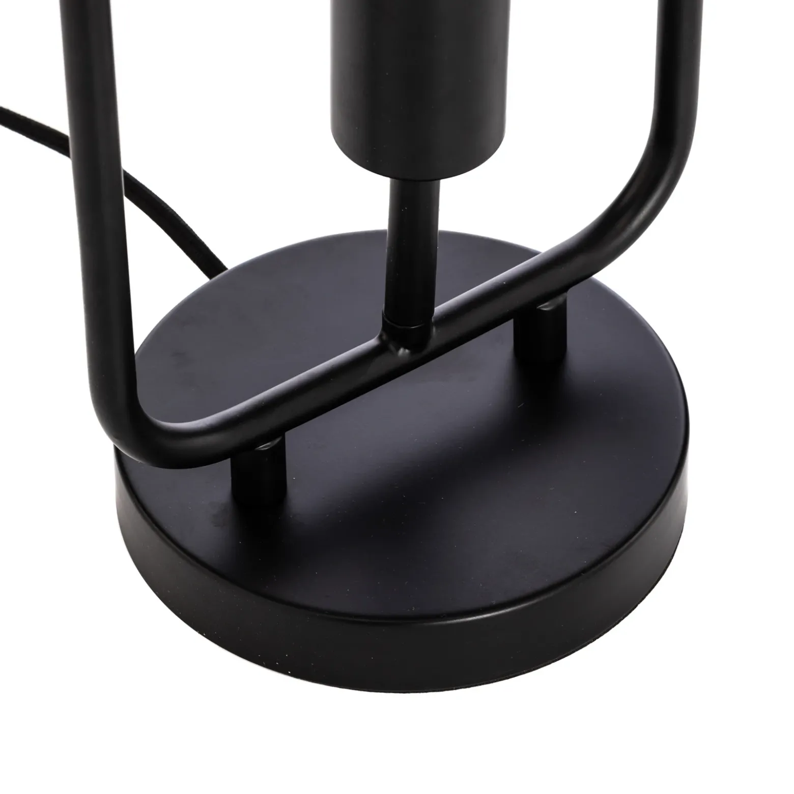 Lucande Tornike lámpara de mesa, 2 luces, hierro