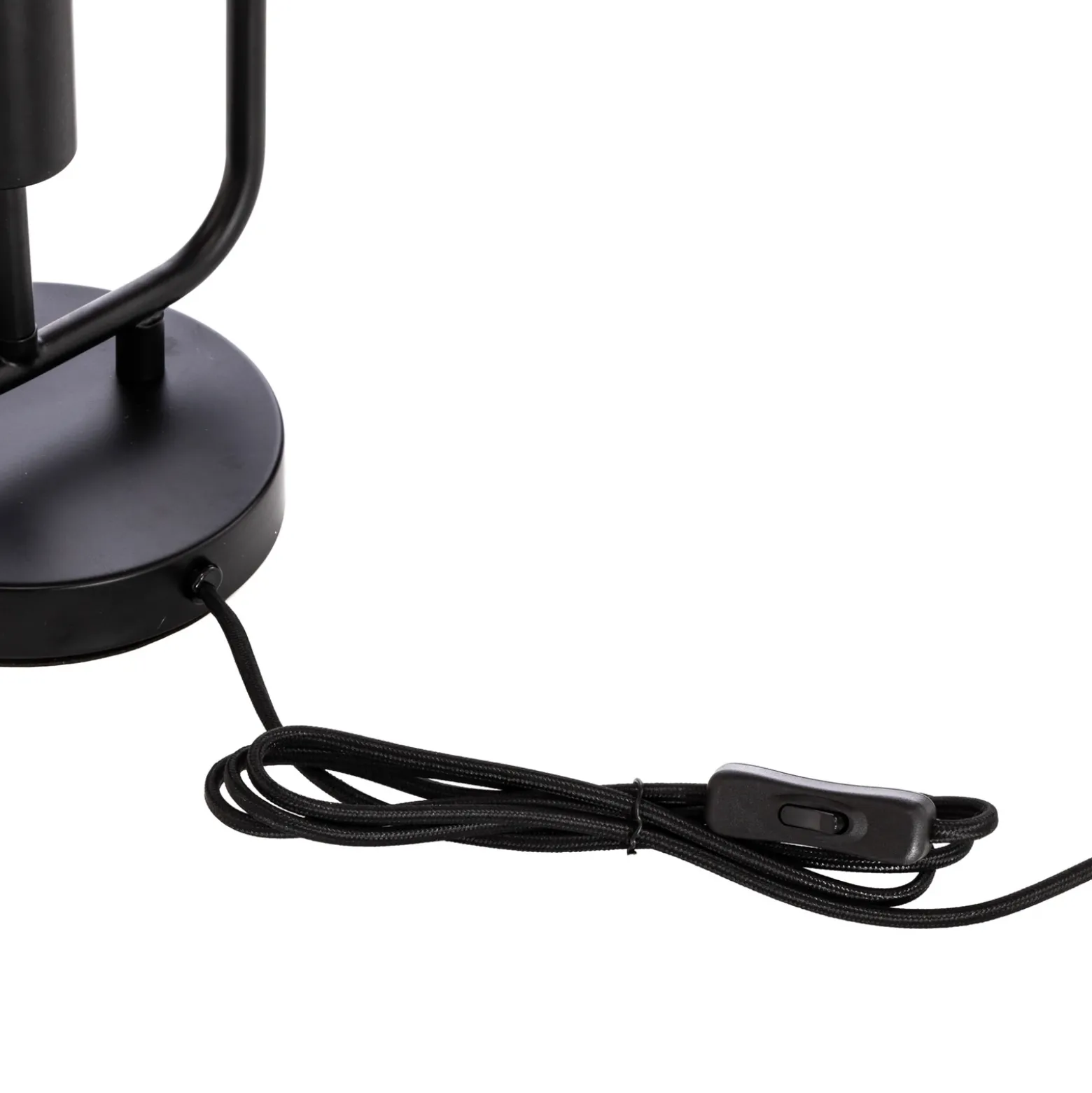 Lucande Tornike lámpara de mesa, 2 luces, hierro