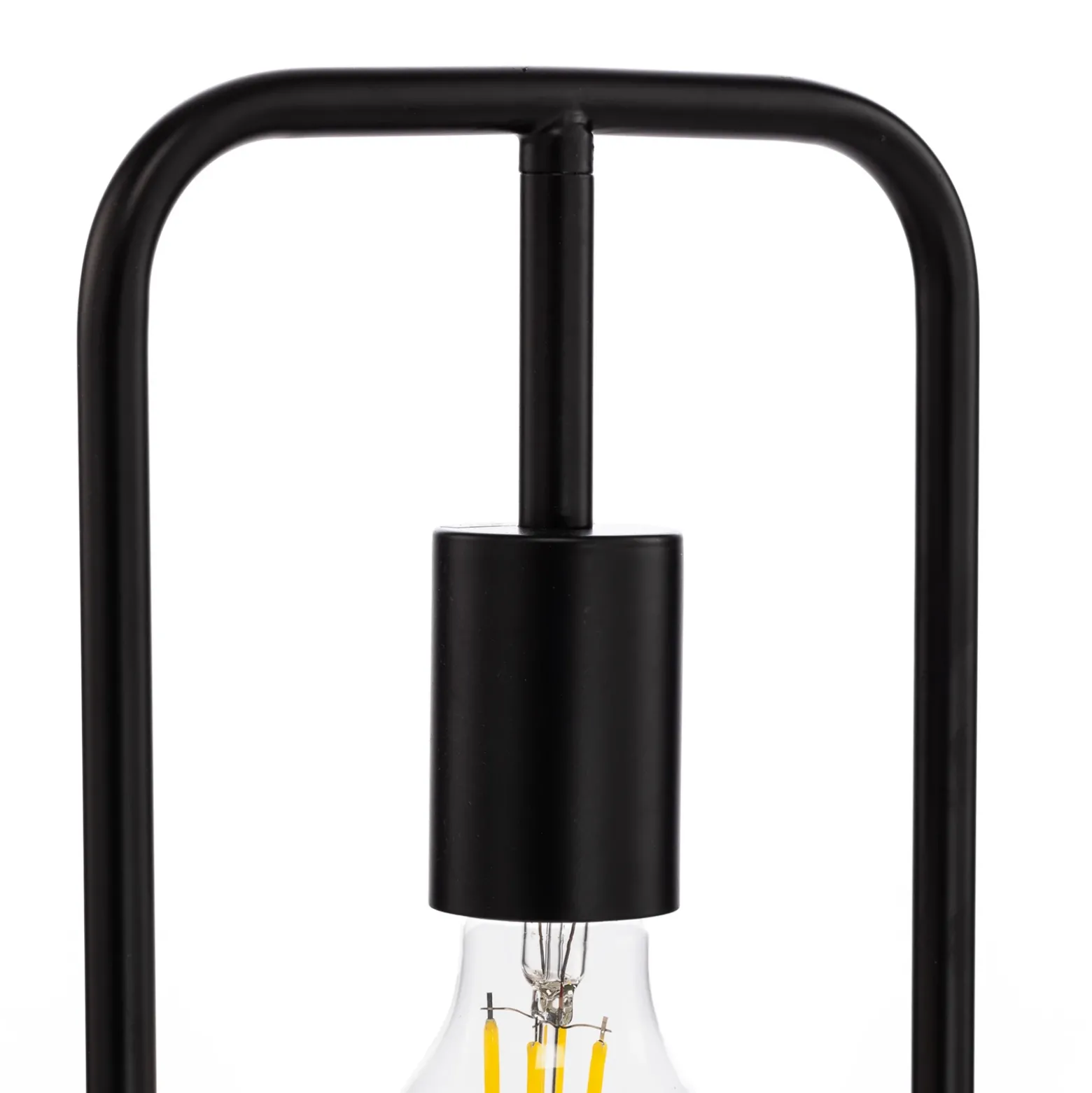 Lucande Tornike lámpara de mesa, 2 luces, hierro