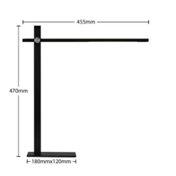 Lucande Wasko lámpara de mesa LED