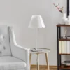Luceplan Costanzina lámpara de mesa aluminio, blanco