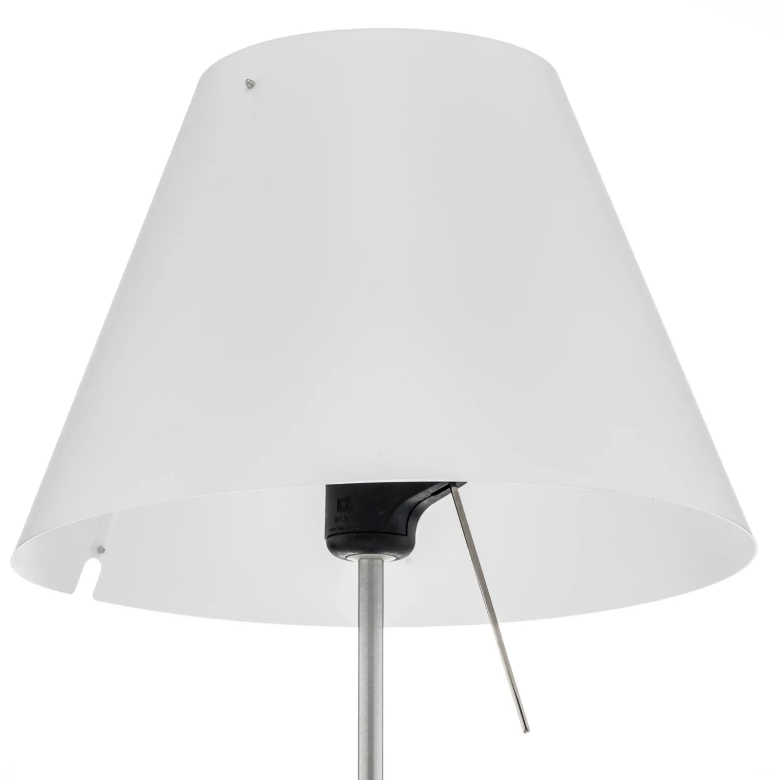 Luceplan Costanzina lámpara de mesa aluminio, blanco
