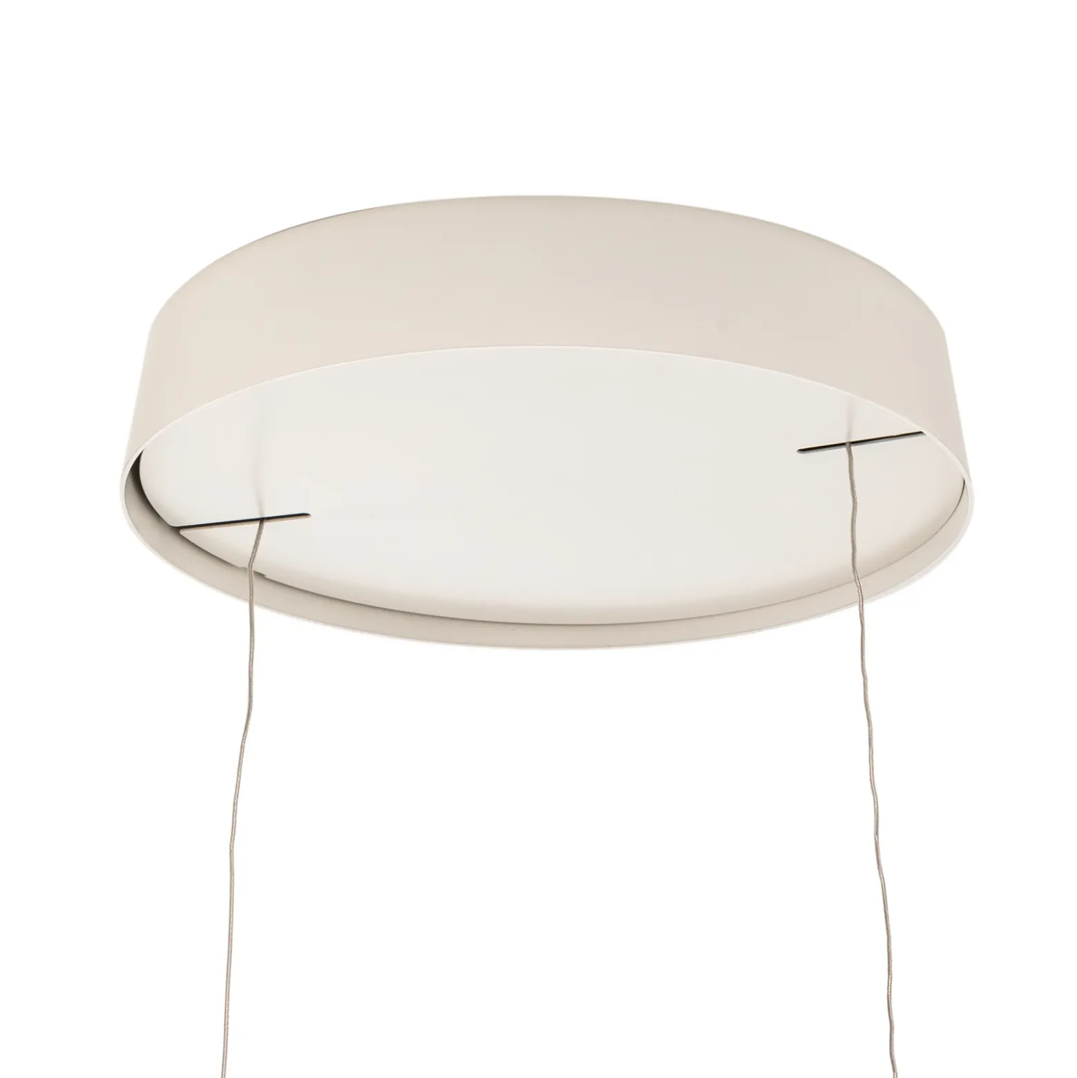 Luceplan Illan Lámpara colgante LED de madera atenuable Ø 60 cm