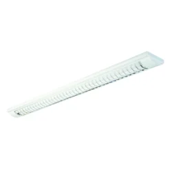 Luminaria LED con rejilla 444 con G13/T8, blanco
