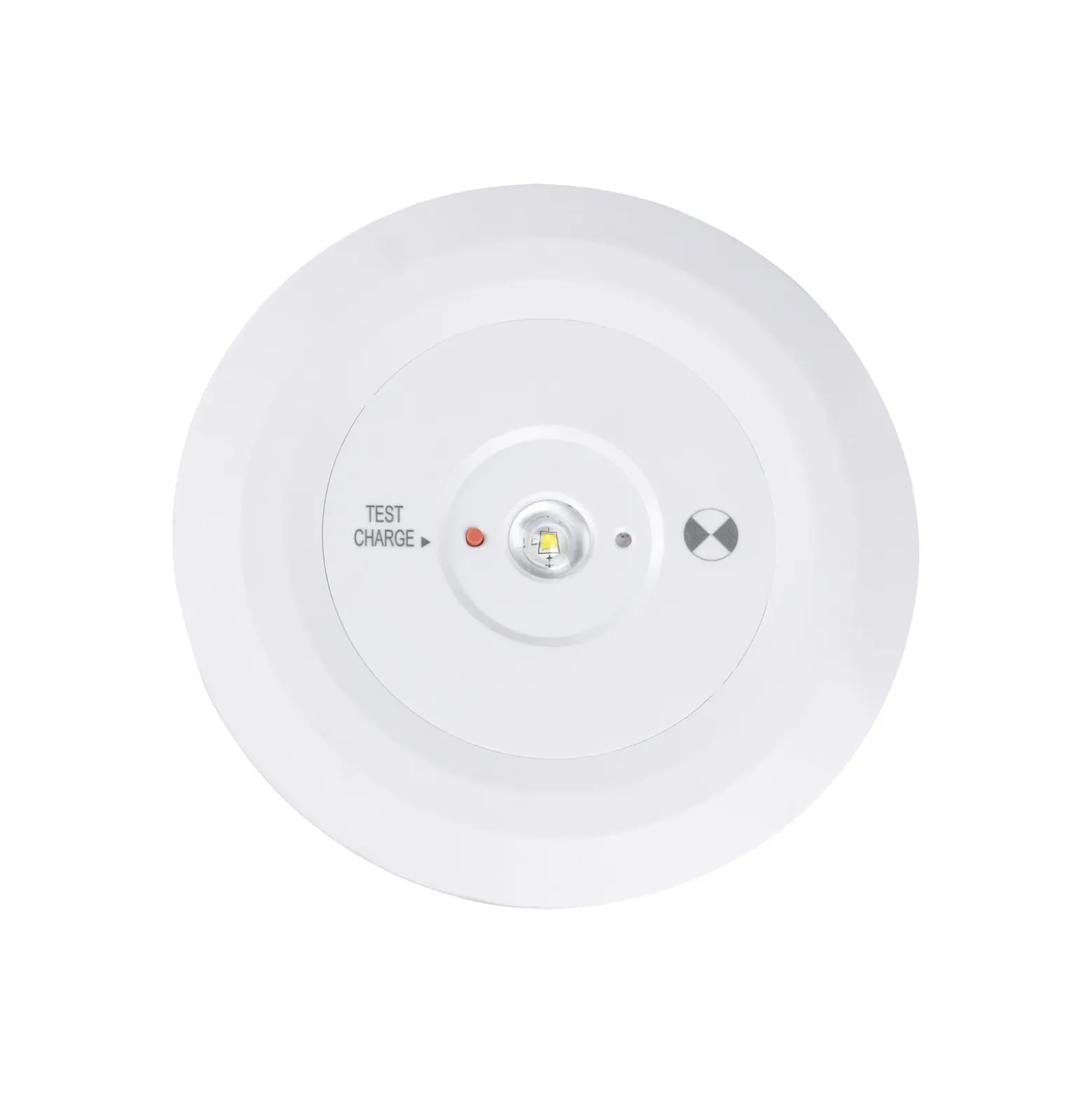 Luz de emergencia empotrada LED Schleswig con batería recargable