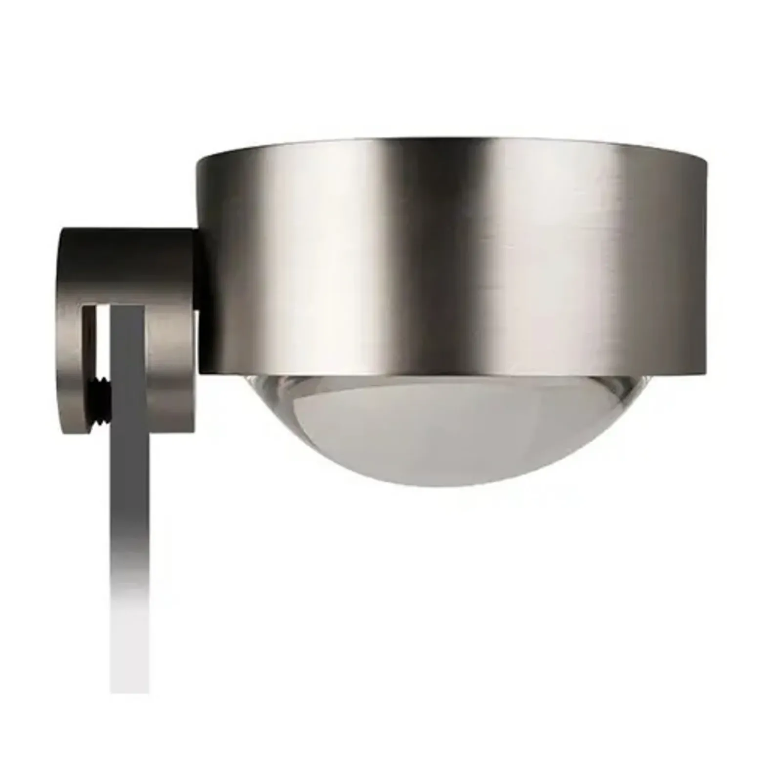 Luz de espejo con clip Puk Fix, cromo mate