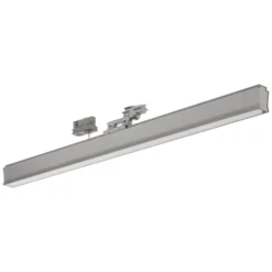 Luz de línea trifásica Ivela Boma 91,5 cm plata
