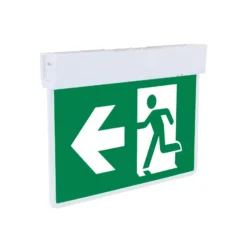Luz LED de vía de evacuación Hausen para pared y techo