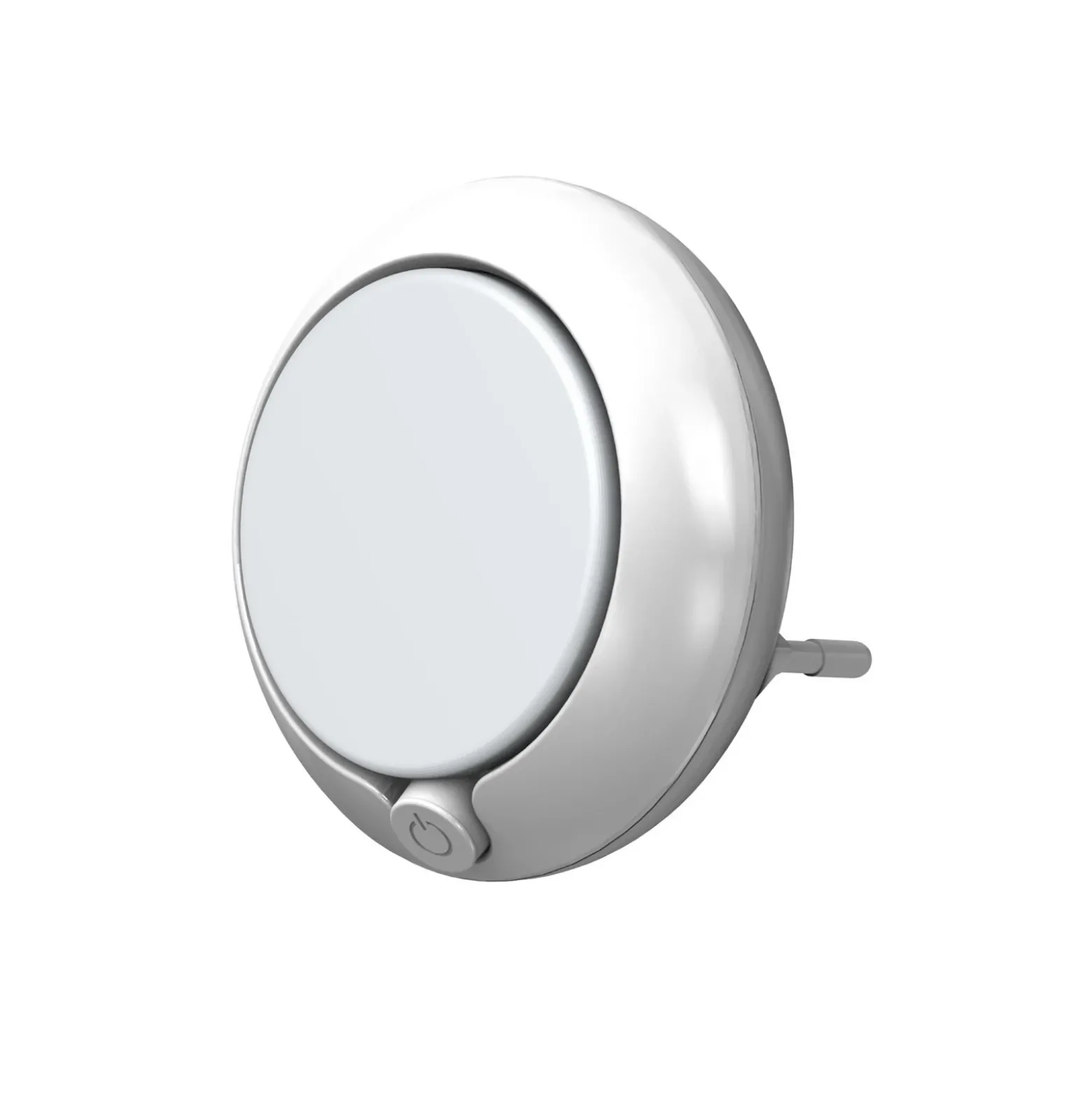 Luz nocturna LED con enchufe LUNETTA ROUND de OSRAM, blanca, Ø 7 cm
