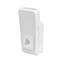 Luz nocturna LED con enchufe OSRAM LUNETTA TORCH blanca, batería recargable,