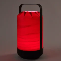 LZF Mini Chou lámpara de mesa LED batería, rojo