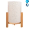 Madita lámpara de mesa LED, altura 32 cm, Natur/lino