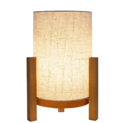 Madita lámpara de mesa LED, altura 32 cm, Natur/lino