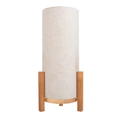 Madita lámpara de mesa LED, altura 48 cm, Natur/lino
