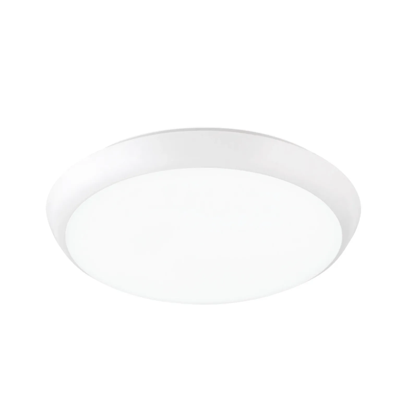Maggy plafón LED, Ø 25 cm, blanco, CCT, IP65, anillos decorativos