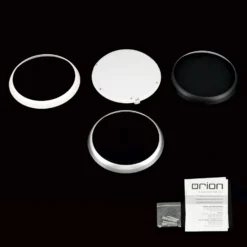 Maggy plafón LED, Ø 25 cm, blanco, CCT, IP65, anillos decorativos