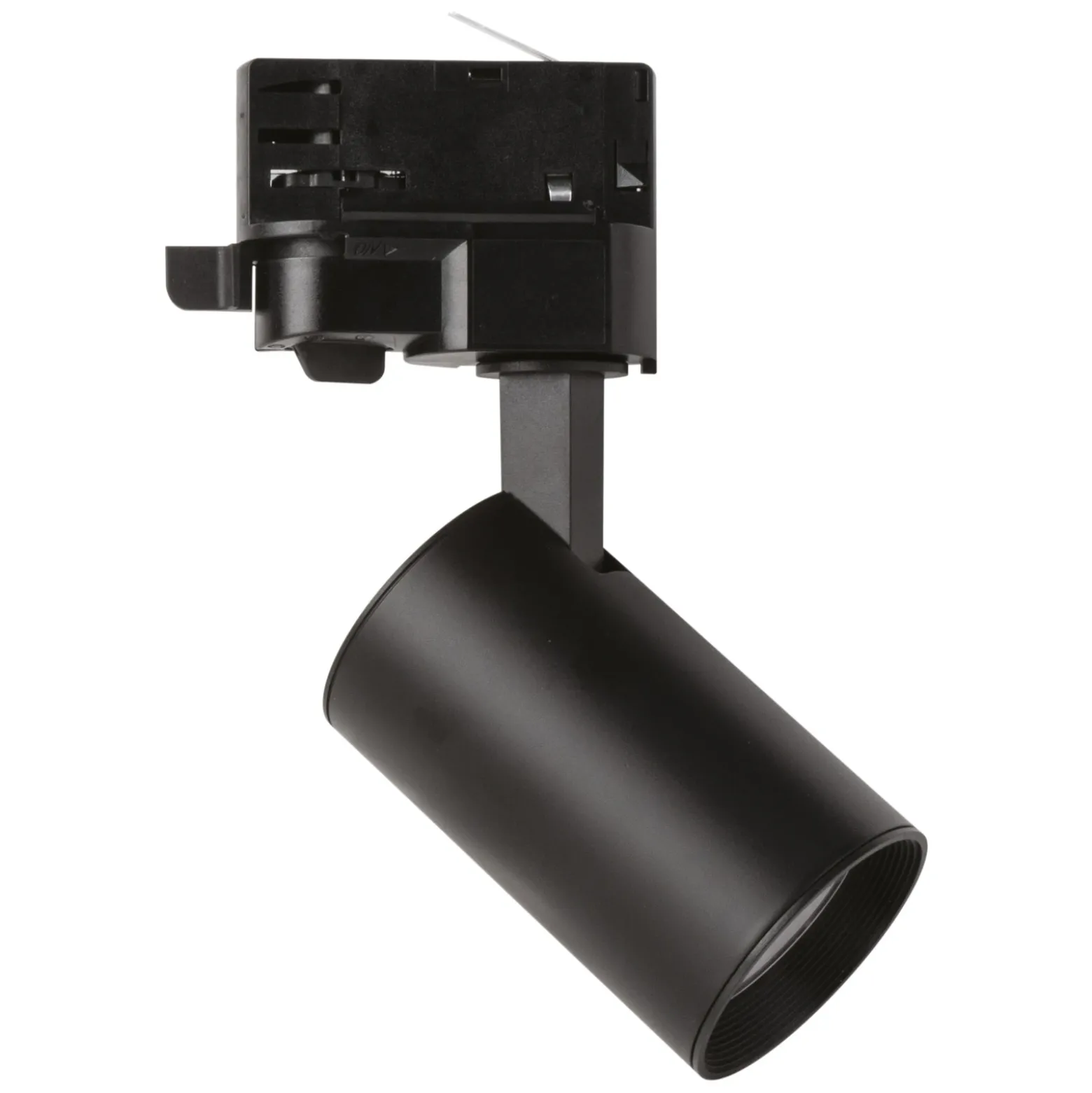 Marco 2 Mini foco LED, riel trifásico, negro, 2.800K