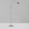 Markslöjd Lámpara de pie LED Patro, gris, metal, atenuable
