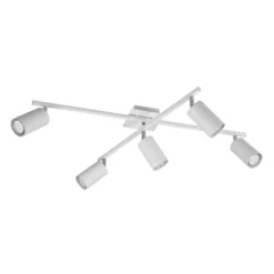 Marley downlight de techo blanco mate 5 luces