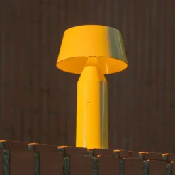 MARSET Bicoca lámpara de mesa LED batería amarillo