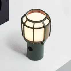 MARSET Chispa de terraza LED de batería IP44 negro