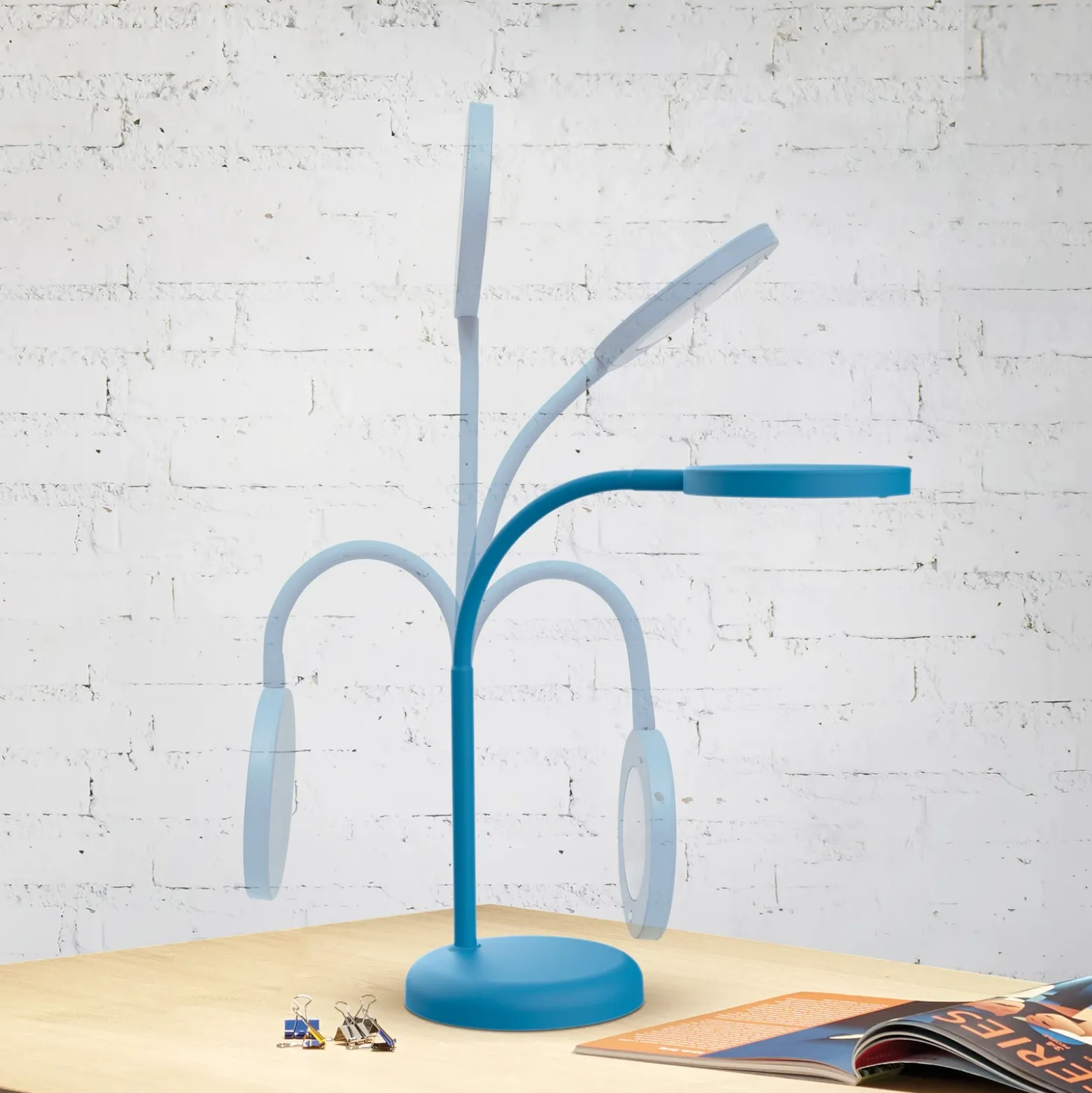MAULjoy lámpara de mesa LED, azul