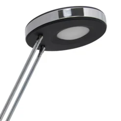 MAULpuck Lámpara de mesa LED, brazo telescópico, negro