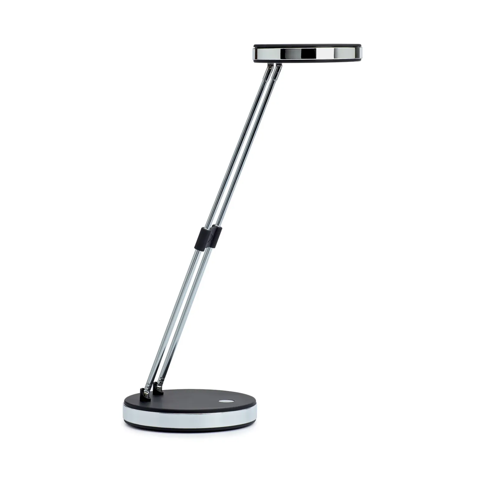 MAULpuck Lámpara de mesa LED, brazo telescópico, negro