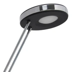 MAULpuck Lámpara de mesa LED, brazo telescópico, negro