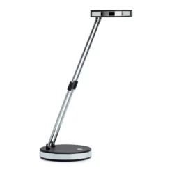 MAULpuck Lámpara de mesa LED, brazo telescópico, negro