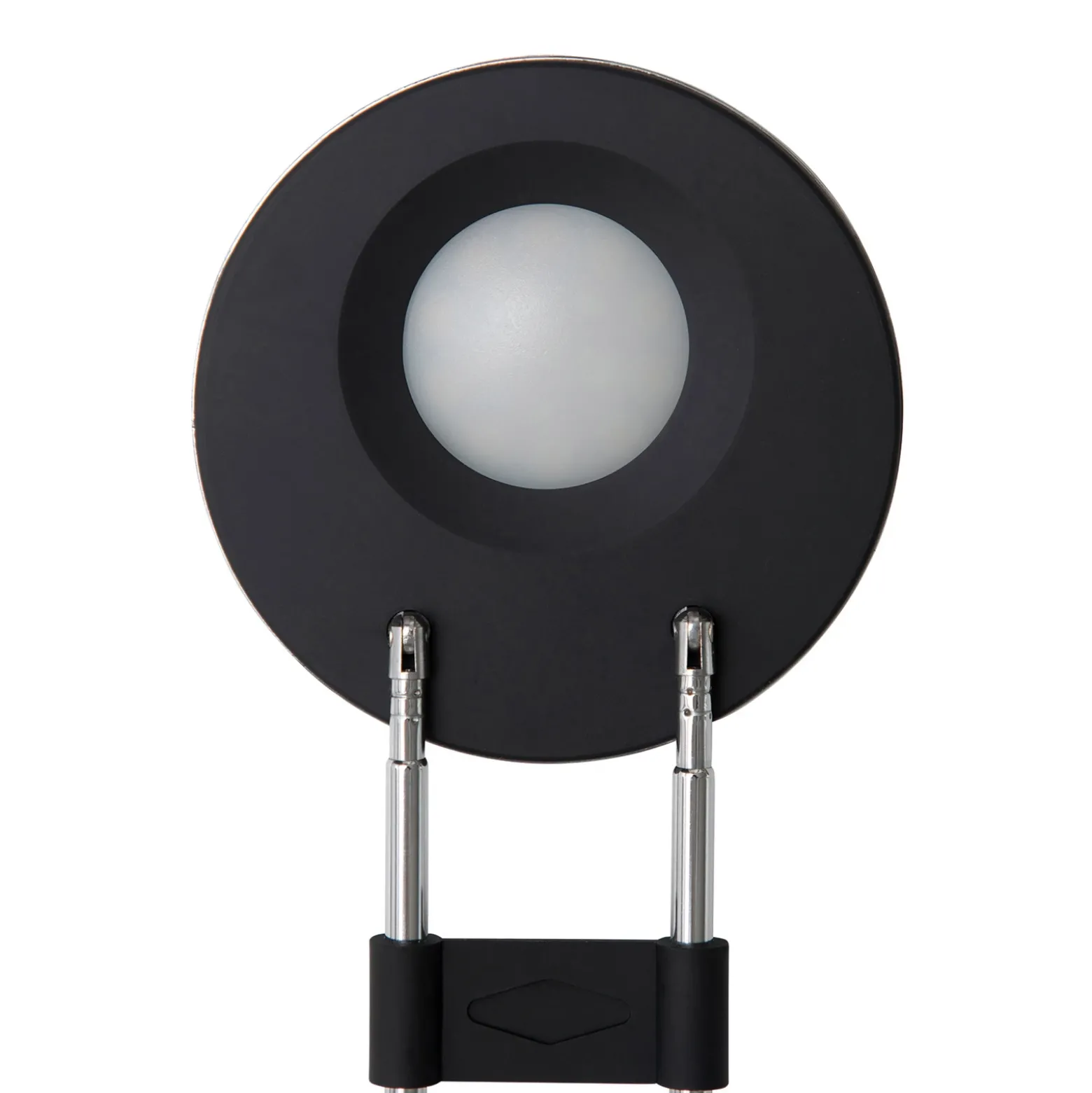 MAULpuck Lámpara de mesa LED, brazo telescópico, negro