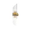Maytoni Aplique de pared Frame, 2 luces, altura 46 cm, dorado/claro
