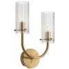 Maytoni Arco aplique, izquierda más alto, 2 luces