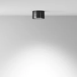 Maytoni downlight Hoop, negro, altura 5 cm Ø 8,5 cm aluminio GX53
