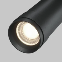 Maytoni Downlight LED Focus Zoom, negro, 4.000 K, giratorio